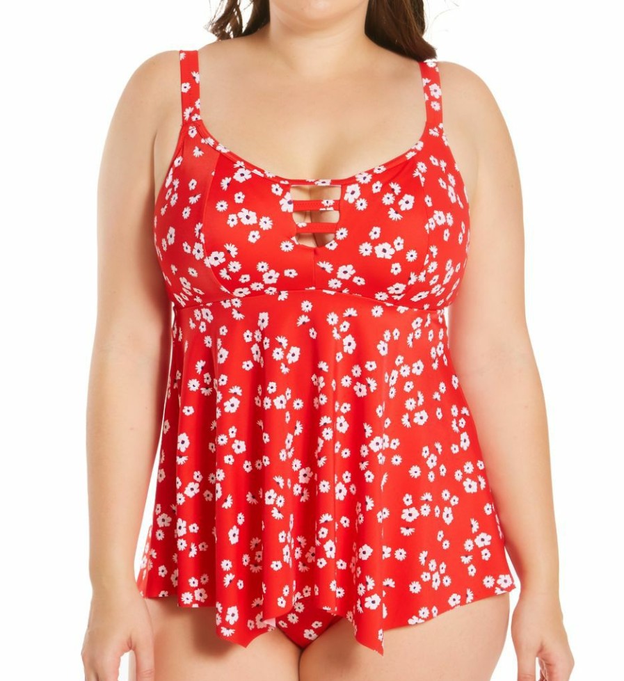 Swimwear * | Exclusive Design Elomi Plain Sailing Tankini Swim Top Es7271 Blackdaisy