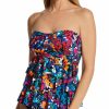 Swimwear * | Excellent Leilani Sanibel Shores Tiered Bandini Swim Top G720555 Blacksand