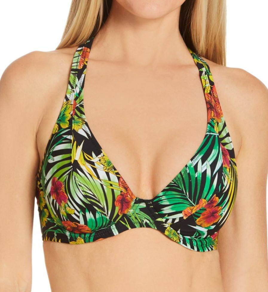 Freya * | Special Freya Maui Daze Underwire High Apex Bikini Swim Top As1313 Multi