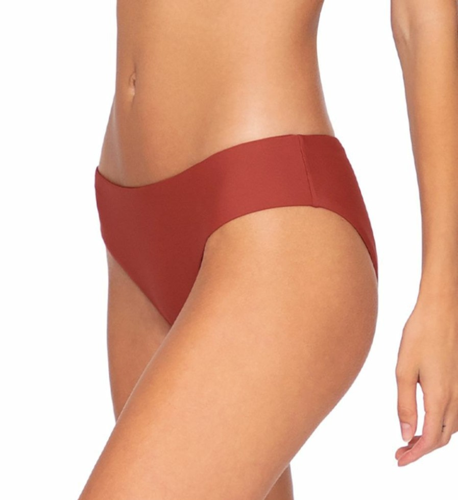 Swim Systems * | Shop New Swim Systems Canyon Clay Hazel Hipster Swim Bottom B310Cc Canyonclay