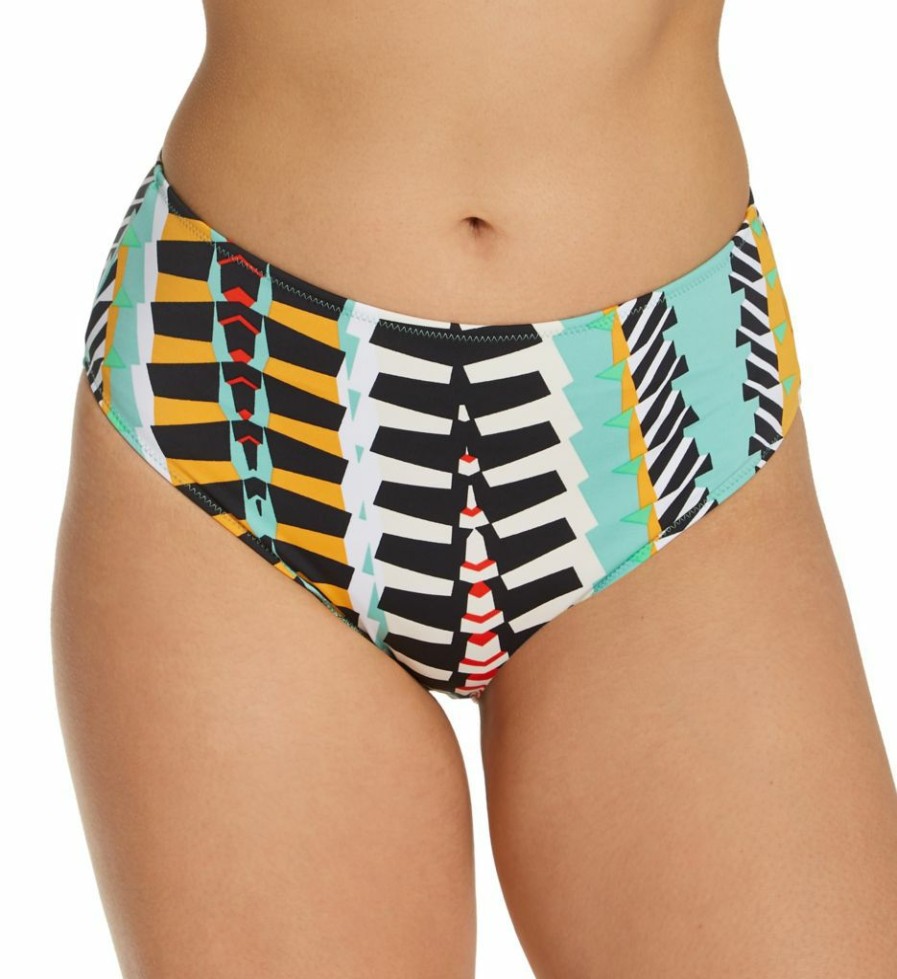 Freya * | 100% Guarantee Freya Bassline High Waist Brief Swim Bottom As7056 Multi