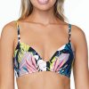 Raisins * | Sales Raisins Whitehaven Bloom Newport Bra Swim Top E710121 Blackrock