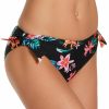 Swimwear * | Fashionable Pour Moi Waterfall Tie Brief Swim Bottom 181972 Tropical