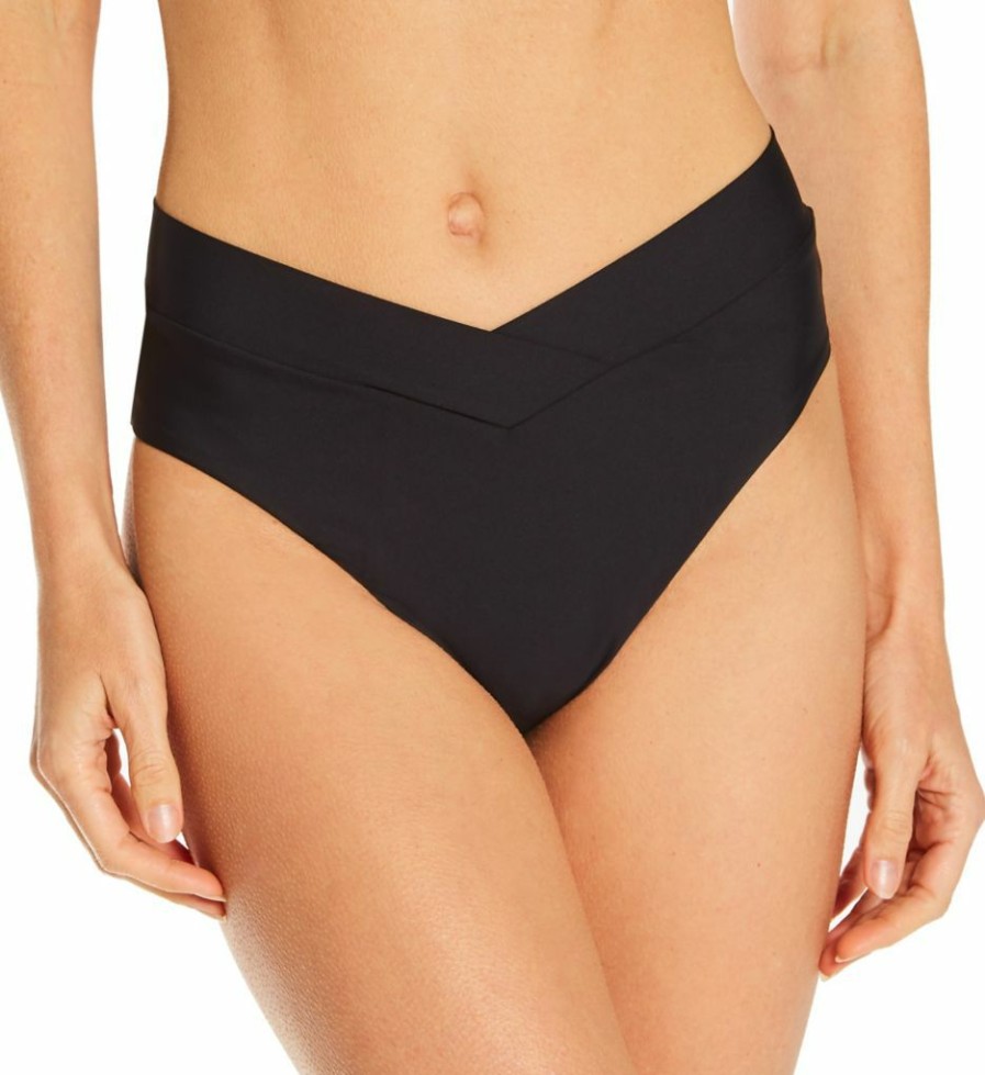 Swim Systems * | Special Swim Systems Jade V-Front Swim Bottom B374B Black