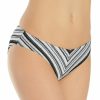 Swimwear * | Excellent Becca Symphony Adela Hipster Swim Bottom 424217 Black/White