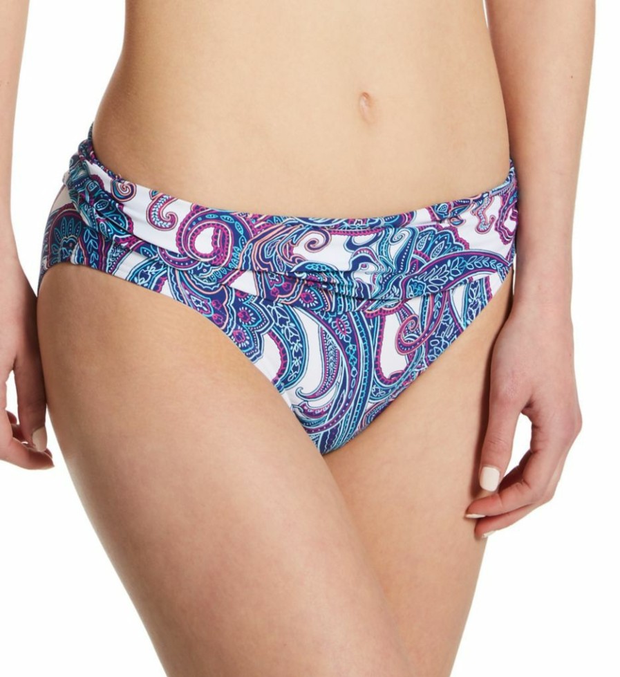 Sunsets * | Online Discount Sunsets Regatta Paisley Unforgettable Swim Bottom 27Brp Regattapaisley