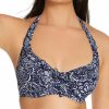 Swimwear * | Classical Pour Moi Hot Spots Halter Underwire Bikini Swim Top 3902