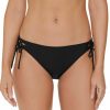 Raisins * | Fashionable Raisins Coastline Solids Sweet Side Swim Bottom G710019 Black