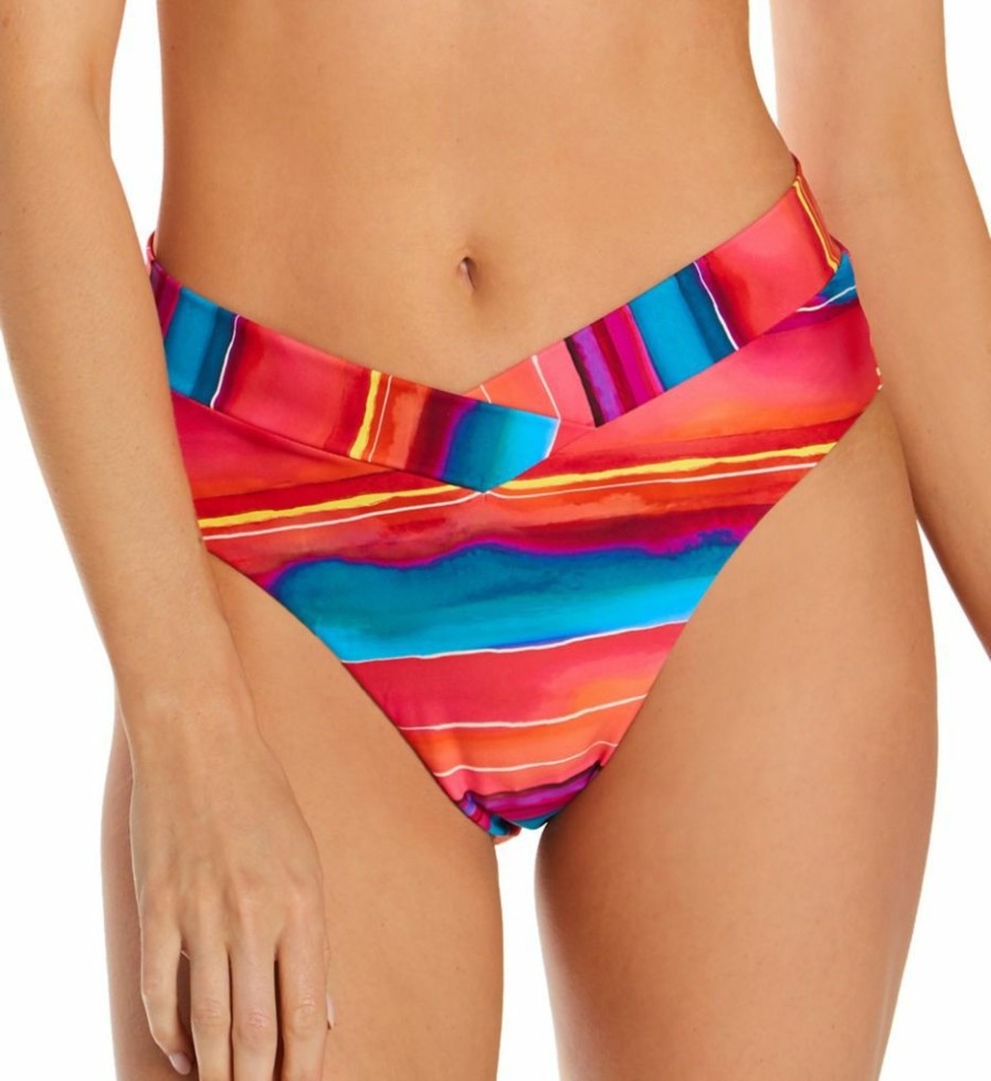 Swim Systems * | New Swim Systems Mojave Mirage Jade V-Front Swim Bottom B374Mm Mojavemirage