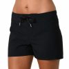 Swimwear * | Fashionable Jantzen Sporty Solids 3 Inch Boardshort 221220H Black