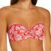 Swimwear * | Reliable Quality Lise Charmel La Bandana Antigel Strapless Bandeau Bikini Top Ebb7194