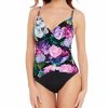 Swimwear * | Discount Magicsuit New Romantic Louise One Piece Swimsuit 6013548 Black/Multi