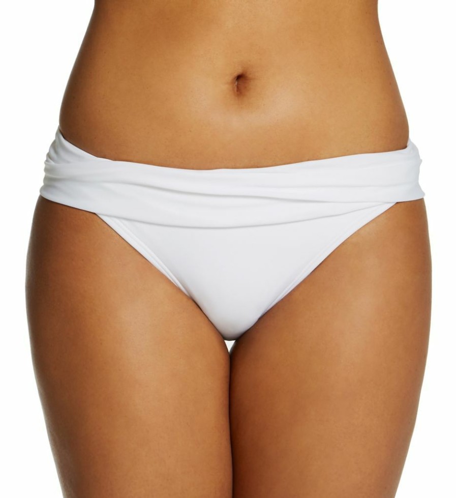 Sunsets * | Classical Sunsets Unforgettable Swim Bottom 27Bw White